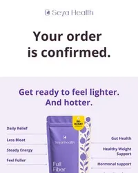 Seya Health email: order confirmation