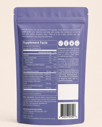 Full Fiber pouch from the back