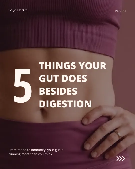 5 things your gut does besides digestion